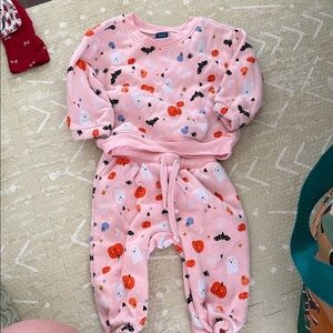 Old Gringo Pink Halloween Kids Footie Set